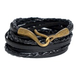 Brazalete enrollable negro