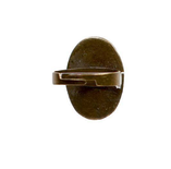 Anillos ovalados bronce